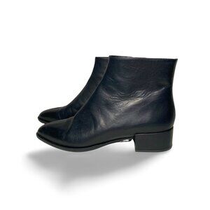 Sylven New York Cassidy Black Calf Leather Nappa Boots